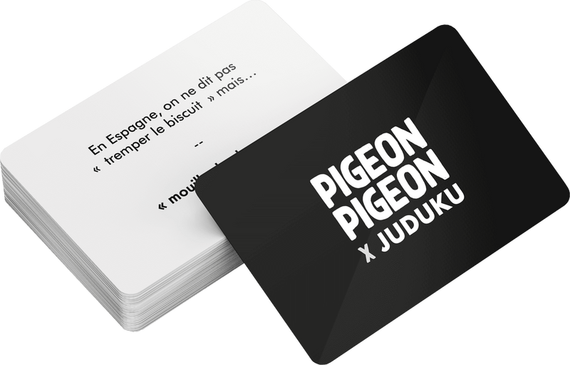 PIGEON PIGEON NOIR X JUDUKU - VERSION EXTREME   > JEUX DE  SOCIÉTÉ > DIVERS VF > DIVERS